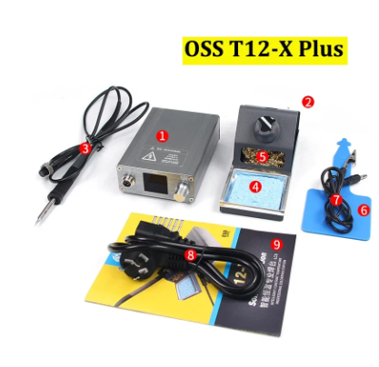 Electronics Repair Plus - Estación de soldadura OSS T12-X PLUS,