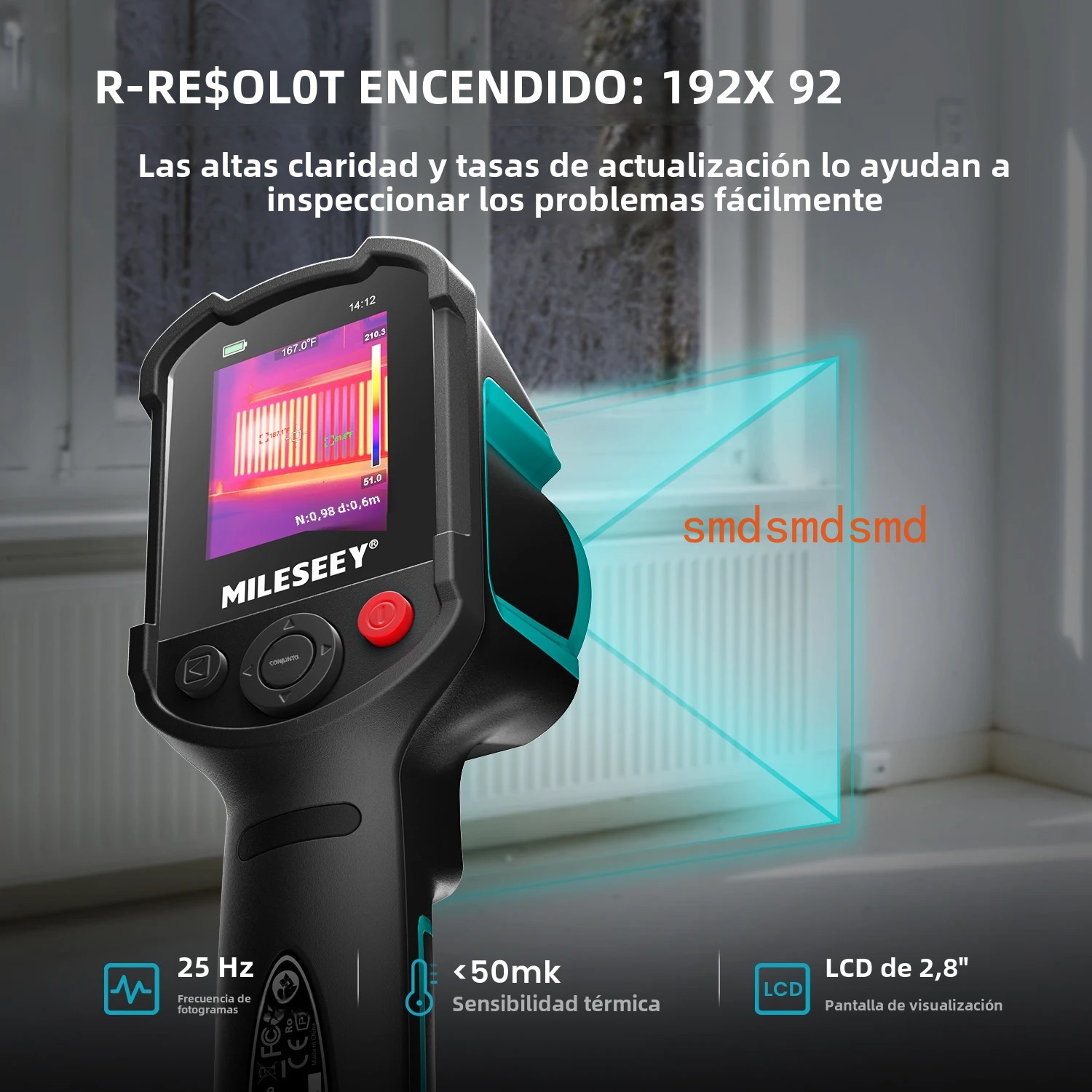 Electronics Repair Images - Cámara térmica infrarroja TR10 para detección
