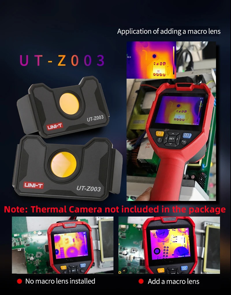 ​ Lente Macro UNI-T UT-Z003 pa - Electronics Repair Images reseña y precio