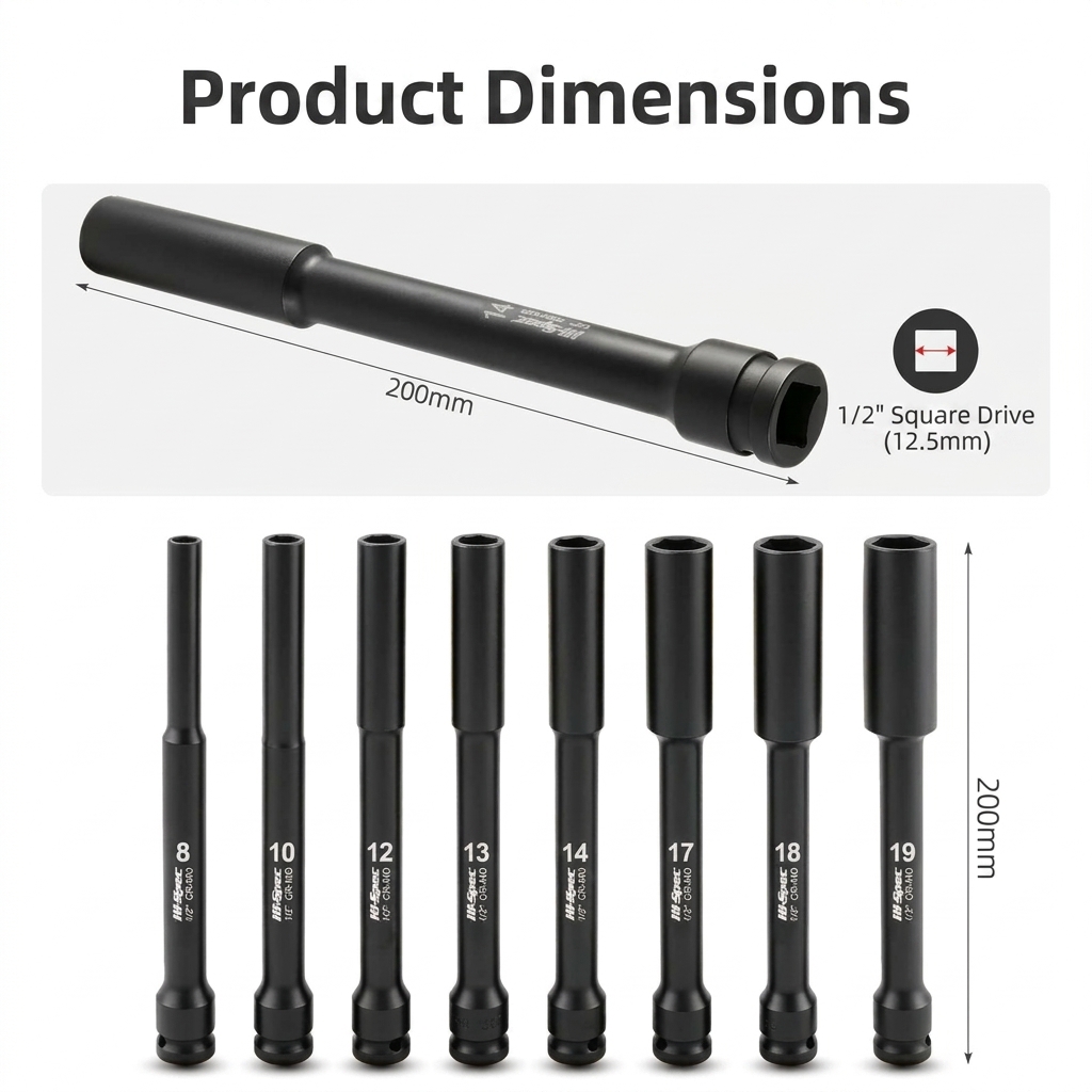 Llave de impacto extra larga d - Electronics Repair Equipment reseña y precio