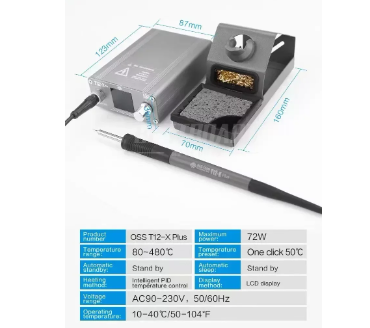 Estación de soldadura OSS T12- - Electronics Repair Plus reseña y precio