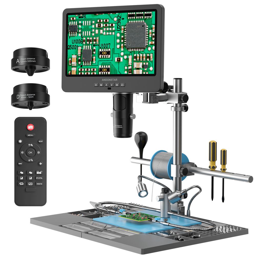 Andonstar AD249SM-Plus Trinocu - Electronics Repair Plus reseña y precio