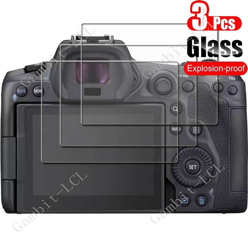 3 uds vidrio templado para Can - Canon Camera Eos R50 reseña y precio