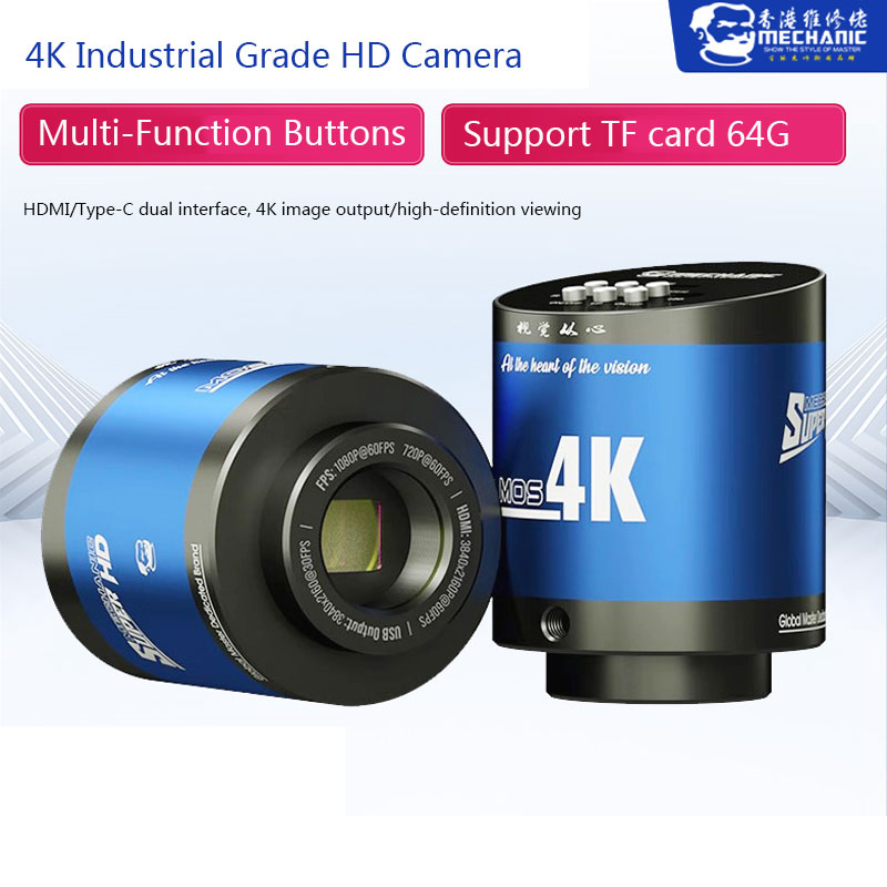 Cámara mecánica MOS-4K Pro HD: - Electronics Repair Images reseña y precio