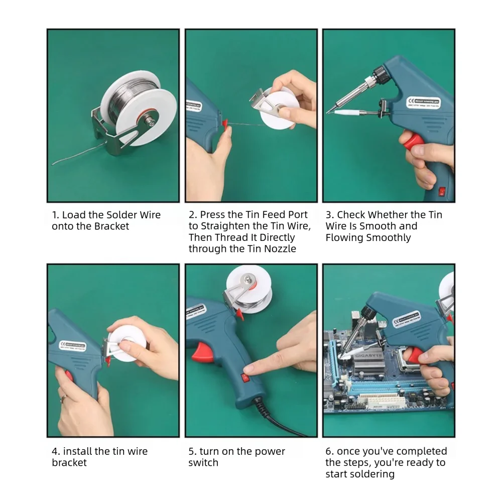 Soldador de temperatura ajusta - Electronics Repair Equipment reseña y precio
