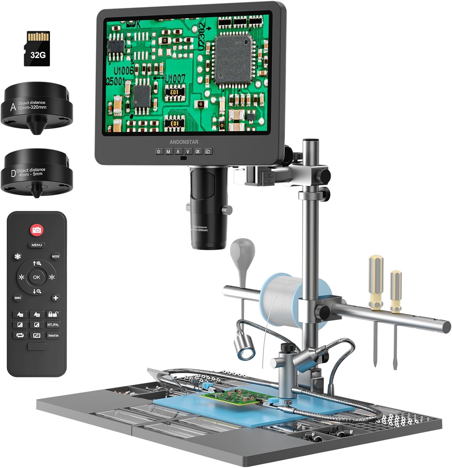 Andonstar AD249SM Plus Microsc - Electronics Repair Plus reseña y precio