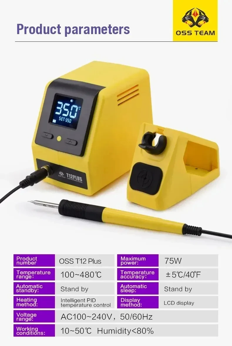 Estación de soldadura digital  - Electronics Repair Plus reseña y precio