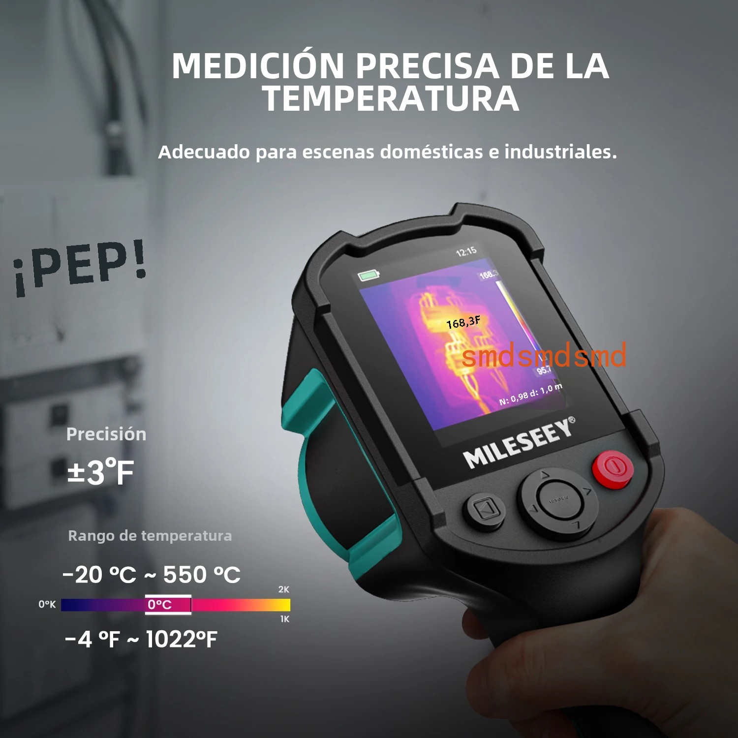 Cámara térmica infrarroja TR10 - Electronics Repair Images reseña y precio
