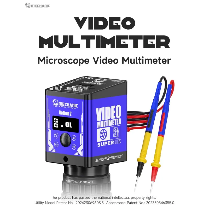 Action2-microscopio multímetro - Electronics Repair Images reseña y precio